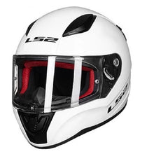 Load Image into Gallery Viewer, LS2 FF353 Rapid Gloss White Helmet - Sexi Biker