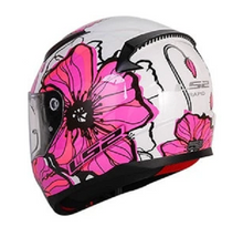 Load Image into Gallery Viewer, LS2 FF353 Rapid Pink Poppies Helmet - Sexi Biker