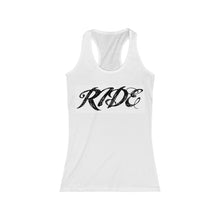 Load Image into Gallery Viewer, RIDE White Tank Top - Sexi Biker