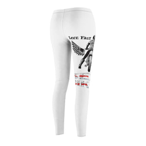 LIVE FAST RIDE FREE Leggings - Sexi Biker