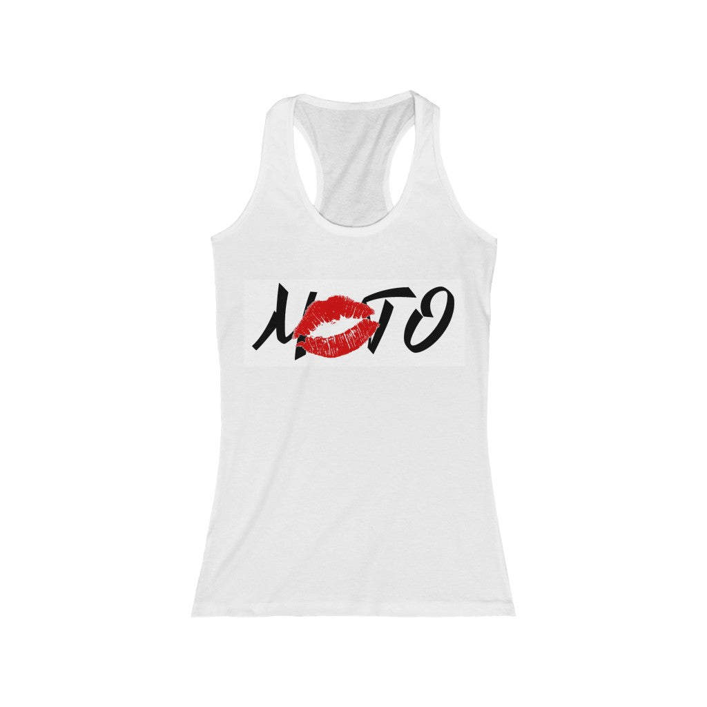 MOTO White Tank Top - Sexi Biker