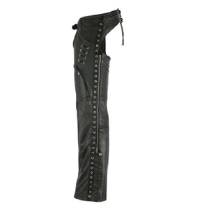 Stylish Lightweight Hips Motorcycle Chaps - Sexi Biker