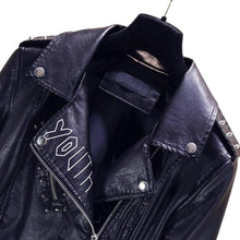 Load Image into Gallery Viewer, Struggle Leather Moto Jacket - Sexi Biker