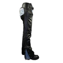 Load Image into Gallery Viewer, Double Deep Pockets Leather Motorcycle Chaps - Sexi Biker