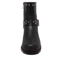 Load Image into Gallery Viewer, High Heeled Buckle Biker Boot - Sexi Biker