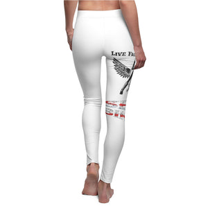 LIVE FAST RIDE FREE Leggings - Sexi Biker