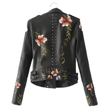 Load Image into Gallery Viewer, Sleek Knight Leather Moto Jacket - Sexi Biker