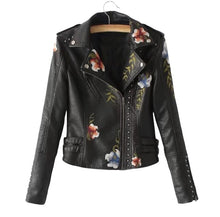 Load Image into Gallery Viewer, Sleek Knight Leather Moto Jacket - Sexi Biker