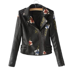 Sleek Knight Leather Moto Jacket - Sexi Biker