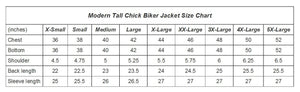 Modern Tall Chick Biker Jacket - Sexi Biker