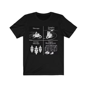 THERAPY FOUR WAYS T-shirt - Sexi Biker