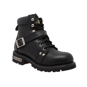 Zipper Lace Biker Boot - Sexi Biker