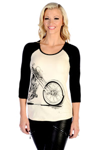 Vintage Bike T-shirt - Sexi Biker