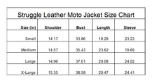 Load Image into Gallery Viewer, Struggle Leather Moto Jacket - Sexi Biker